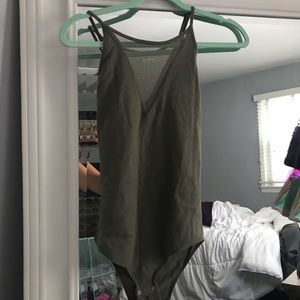Army Green bodysuit